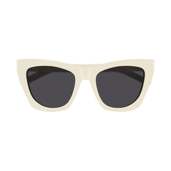 NWT SAINT LAURENT IVORY WOMEN SUNGLASSES - Picture 2 of 3